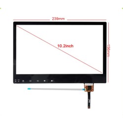 Écran tactile 10.2" pour Poste Radio Android HC-16GT911